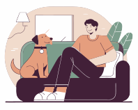Put tag on pet