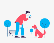 If lost, someone finds pet and scans tag